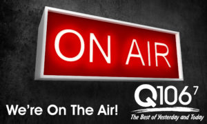 We're on the air!